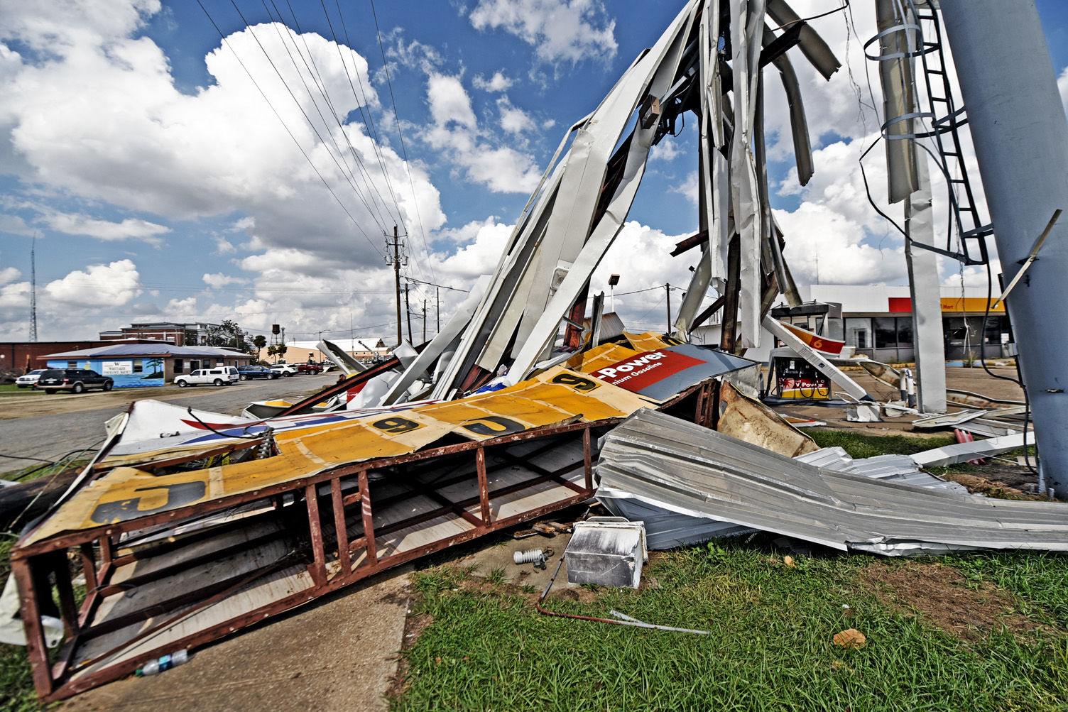 Hurricane Michael aftermath Donalsonville